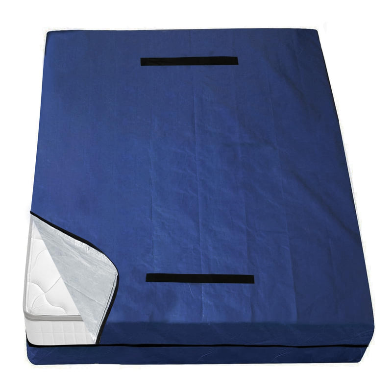 Mattress Bags for Moving and Storage Queen Size, Waterproof Mattress Cover for Moving with Heavy Duty Handles, Strong Zipper, Reusable Mattress