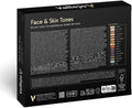 Vallejo - Model Color Face & Skin Tones Set | 16 Bottles X 17 Ml (0.57 Fl.Oz.)