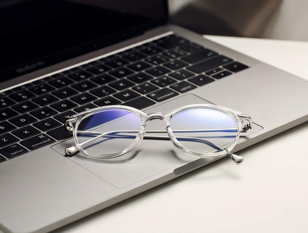 COASION Blue Light Blocking Glasses for Women Vintage round anti Blue Ray Computer Game Eyeglasses Small Face