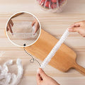 Fresh Keeping Bags Covers - Stretch Plastic Bowl Covers & Reusable Plastic Wrap - Universal Kitchen Wrap - 100Pcs