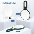 B Beauty Planet 30X Magnifying Mirror, Hand Mirror with Handle, Double Sided Hand Mirror with 30X/1X Magnification, Travel Essential Portable