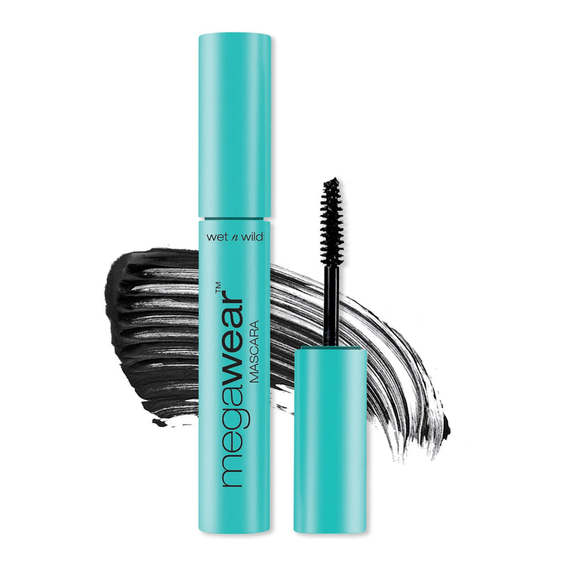Wet N Wild Enhance and Define Megawear Mascara, Gentle Gel Volumizing Formula That Promotes Full & Healthy Lashes, Enriched with Soy Protein &