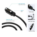 [2-Pack] 3.3FT Smart Watch Charger Magnetic USB Charging Cable for Letsfit Willful YAMAY SW023 ID205L SW021 ID205U ID205S SW025 Uwatch 3S