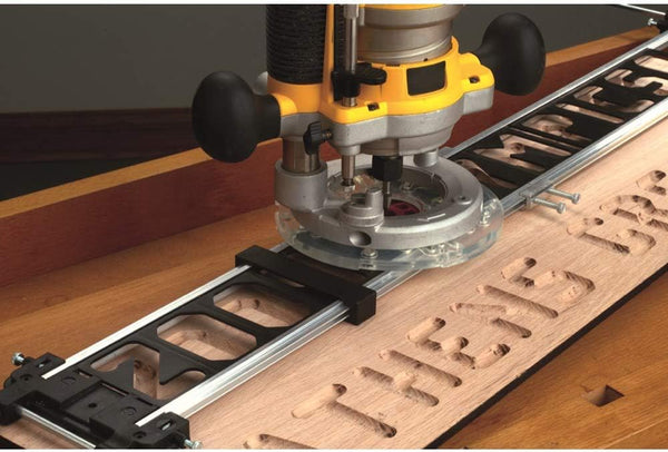 Milescraft 1212 Signpro Sign Making Kit for Routers- 2.5 In. & 1.5 In. Horizontal Letters (166 Templates), 1.5 In. & 2.5 In. Vertical Numbers (80