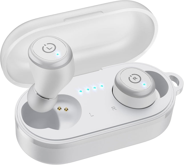 TOZO T10 True Wireless Bluetooth 5.3 Earbuds, 45H Playtime, Wireless Charging Case, IPX8 Waterproof Stereo Headphones in