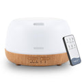 300ML Essential Oil Diffuser with 7-Color LED Lights and Remote Control, Modern Minimalist Design, High-Efficiency Ultrasonic Mist Aromatherapy