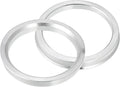 X AUTOHAUX 4Pcs OD 83.1Mm to ID 70.6Mm Aluminium Alloy Car Hub Centric Rings Wheel Bore Center Spacer