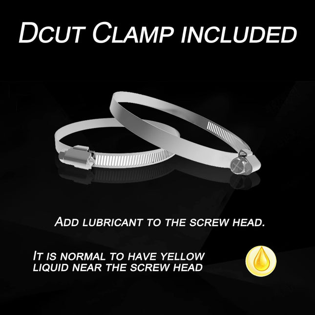 4 Inch 8FT Dryer Vent Hose,Flexible Insulated Air Ducting,Vent Hose PVC Aluminum Foil with 2 Clamps for HVAC Ventilation