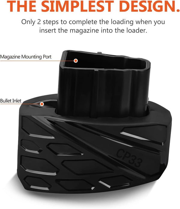 Ludex Magazine Speed Loader for KEL-TEC CP33 Mag Speed Loader, KELTEC Speed Loader CP33 Accessories