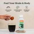 Bulletproof MCT Oil Made with C10 and C8 Oil, 16 Ounces, Keto Supplement for Sustained Energy, Brain and Body Fuel, Add to Coffee and Smoothies