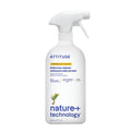 ATTITUDE Bathroom Cleaner, EWG Verified, Plant- and Mineral-Based Ingredients, Vegan and Cruelty-Free Household Products, Citrus Zest, 27.1 Fl Oz