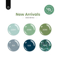 Beetles Spring Gel Nail Polish Set - 6 Colors Green Blue Glitter Gel Nail Polish Gel Soak off Uv Gel Polish Nail Art Manicure Gifts for Women