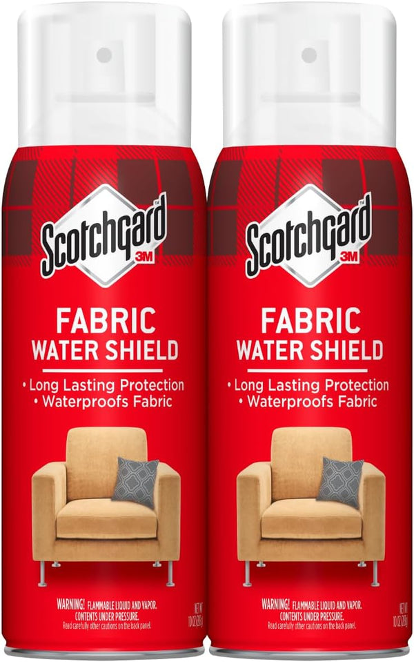 Scotchgard Fabric Water Shield, Water Repellent Spray for Spring and Summer Clothing and Household Upholstery Items, Long-Lasting Protection for