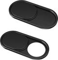 Cloudvalley Webcam Cover Slide[2-Pack], 0.023 Inch Ultra-Thin Metal Web Camera Cover for Macbook Pro, Imac, Laptop, PC, Ipad Pro, Iphone 8/7/6