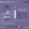 Spiraleaf Shampoo Bar & Conditioner Bar Set, FRESH LAVENDER Pure Essential Oils, Light Scent, Limited Ingredients, Concentrated Formula, Made USA,