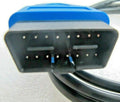 OBD-II OBD2 Cable for Older NEXIQ1 with 15-Pin Male Adapter Cable Fits NEXIQ USB Link1 (1St Generation) 125032 P/N 448013 or 441013 for Isuzu Hino
