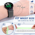 22Mm Nylon Quick Release Bands Compatible with Samsung Galaxy Watch 3 45Mm/Galaxy Watch 46Mm/Gear S3 Frontier/Classic/Garmin Venu 3/Venu