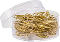 Kurt Adler Ornament Hook, 1.25-Inch, Gold, Set of 50 for Christmas