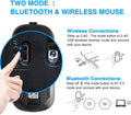 Wireless Bluetooth Mouse for Laptop, Rechargeable Mouse 2.4G USB Optical Wireless Mouse, LED Slim Dual Mode(Bluetooth 5.0 and 2.4G) Wireless for