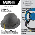 Klein Tools FRKHHSWTBND Hard Hat and Safety Helmet Sweatband, Flame-Resistant, Padded, Hook and Loop, Reusable, 3-Pack