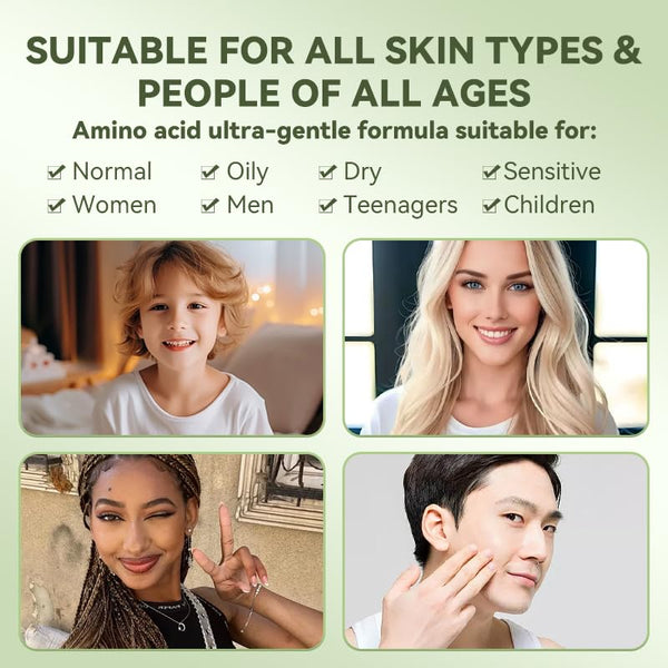 Hydrating Foam Cleanser | Makeup Remover & Gentle Face Wash for Normal to Dry, Sensitive Skin | No Fragrance, Non-Comedogenic, No Oil, No Soap