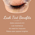 Lash Color Kit Instant Black Eyelash Color 8ml Easy to Use with Natural Results for Beginner Salon Beauty A-without eye patch