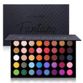Highly Pigmented Eye Makeup Palette, Matte Shimmer Metallic Eyeshadow Pallet Long Lasting Blendable Natural Colors Make up Eye Shadows Cosmetics