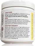 Sufficient-C High Dose Non-Gmo Vitamin C Lemon Peach Immune-Ade Drink Mix, Convenient 125 Gram Size W/L-Lysine, Bromelain & a Premium 96% Pure