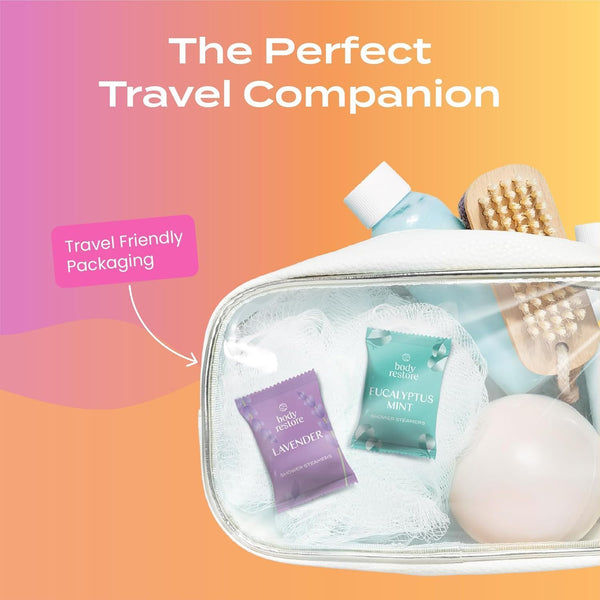 Body Restore Shower Steamers Aromatherapy 6 Pack – Birthday Gifts for Women, Men, Easter Basket Stuffers, Stress Relief, Relaxation, Self Care –
