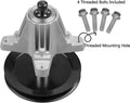 Spindle Fit for Troy Bilt Pony Mower - 918-06991 Greaseable Spindle Assembly Fit for MTD Huskee Craftsman T1000 T1200 Deck Mower and Troy Bilt