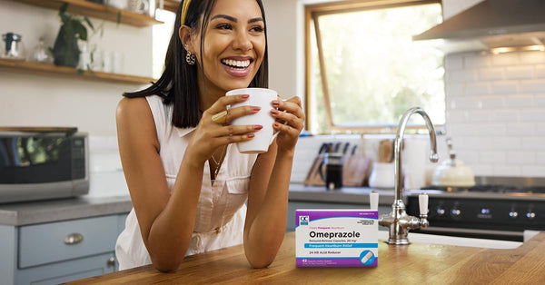 Quality Choice Omeprazole Delayed Release Acid Reducer Capsules, 20Mg Frequent Heartburn Treatment, Contains Three 14 Day Courses of Treatment 42