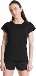 CADMUS Women'S Workout Shirts for Running Yoga Tee Shirts Dry Fit Pack of 3