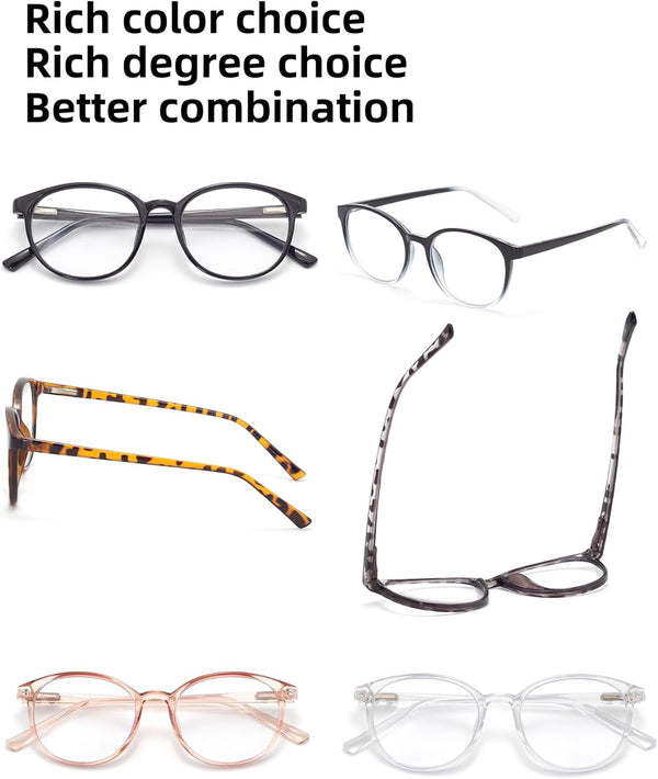 Blue Light Blocking Glasses round Women Men Computer Glasses anti Eye Strain/Uv/Glare Gaming Glasses