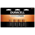 Duracell Coppertop 9V Battery, 4 Count Pack, 9-Volt Battery with Long-Lasting Power, All-Purpose Alkaline 9V Battery for Household and Office Devices