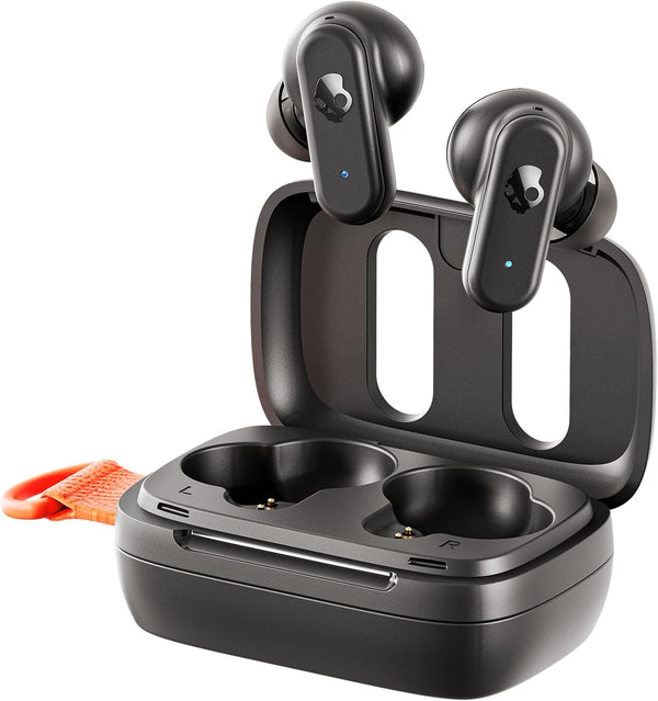 Skullcandy Dime 3 Wireless Earbuds, Bluetooth Headphones, Noise Isolating Fit, up to 20 Hours Battery, Microphone for Iphone Android, Easy Carry