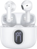 Wireless Earbuds Bluetooth 5.3 Headphones 42 Hrs Playtime with LED Display, Hifi Stereo Wireless Earphones with 4 ENC Noise Cancelling Mics, IPX7