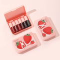 Eakroo 6 Colors Lip Tint Stain Mini Liquid Lipstick, Lip Gloss for Women, Lip Oil Stain, Lip Stain Long Lasting Waterproof, Lip Makeup, Korean