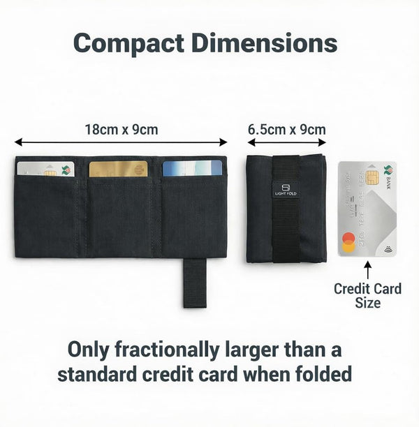 Slim Wallet for Men with RFID Blocking - Minimalist Slim Wallet with Thin, Durable Style & Data Protection - Multiple Pockets for 12 Cards & Cash,