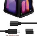 Charging Adapter for LG V60 Dual Screen Cover Case, Magnetic Charging Adapter with Cable, Charging Adapter Gender for for LG V60 Thinq(Black)