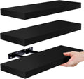 Sorbus Floating Shelves for Wall, Bathroom Shelves Wall Mounted for Kitchen, Bedroom, Bathroom Storage over Toilet, Hanging Book Shelf for Wall