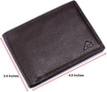 ASAD Genuine Leather Wallet for Men | Slim, Stylish, Genuine Leather Double Stitched RFID Blocking Bifold Stylish | Bifold Wallet with 8 Card Slot