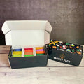 56-Piece Tea Sampler Gift Set â 14 Flavors, Premium Assorted Variety Pack with 10 Honey Sticks & Recipe Ebook â Gift for Tea Lovers, Him & Her