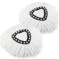 4 Pack Spin Mop Refill Replacement Head Compatible with Ocedar Easywring Spinning Mop - Microfiber Mop Replace Heads