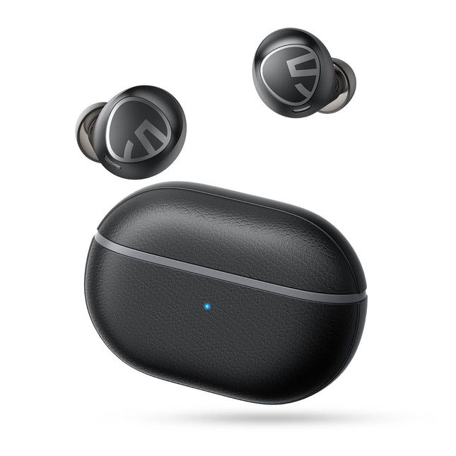 Soundpeats Free2 Classic Wireless in Ear Earbuds, 30Hrs Playtime Headphones, Bluetooth V5.1 Earphones, Built in Mic for 