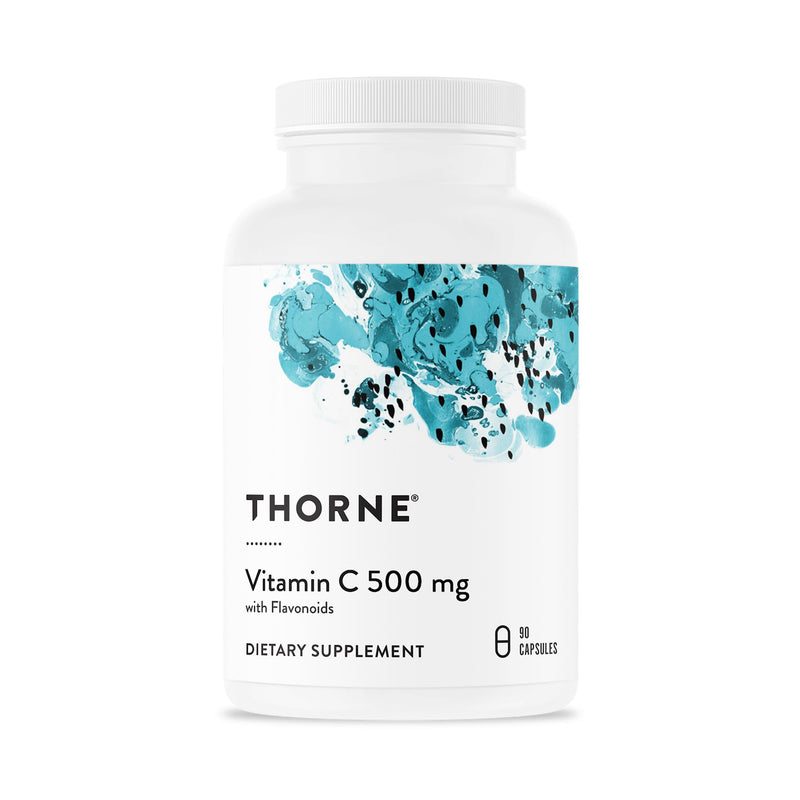 THORNE Vitamin C - Blend of Vitamin C and Citrus Bioflavonoids from Oranges - Support Immune System, Production of Cellular Energy, Collagen