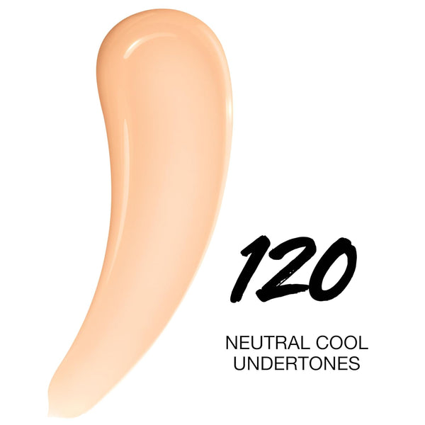 Maybelline Super Stay Lumi-Matte Foundation, Lightweight and Buildable Full Coverage Foundation Makeup for up to 30HR Wear, 120, 1 Count