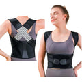 S~Xxxl(20~90Kg) Posture Corrector for WomenãMenï¼Back Brace Posture Correctorï¼ComfyãBreathableãLower Back Pain Reliefã(Black,L-45-60Kg)
