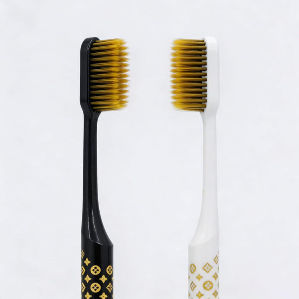 Adult Extra Soft Bristles Toothbrush Nano Manual Toothbrush for Sensitive Teeth and Receding Gums Plaque Remover BPA Free 6 Pack
