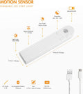 Sensky Motion Sensor Strip Lights Rechargeable Motion Activated LED Strip Light Dimmable Cabinet Light Strip for Wardrobe, Cabinet, Pantry,