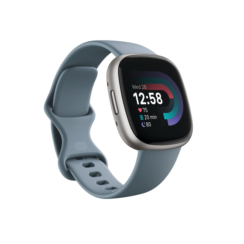 Fitbit Versa 4 Fitness Smartwatch with Daily Readiness, GPS, 24/7 Heart Rate, 40+ Exercise Modes, Sleep Tracking and More, Waterfall